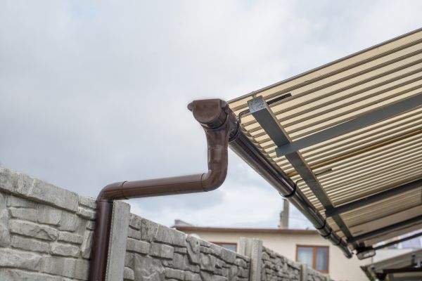Plastic Downspout Installation in Thomasville