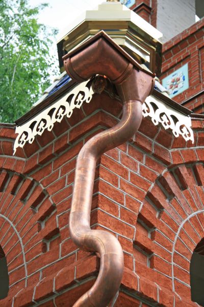 Church Downspout Installation in Thomasville