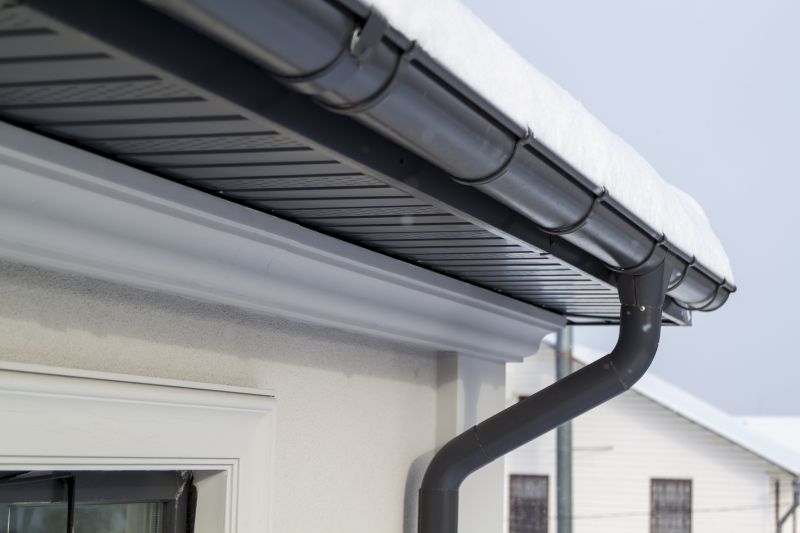 Curved Gutter Installation